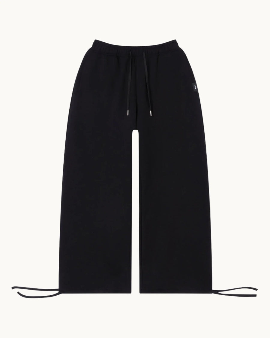 WAVE DEVIL SWEATPANTS - BLACK