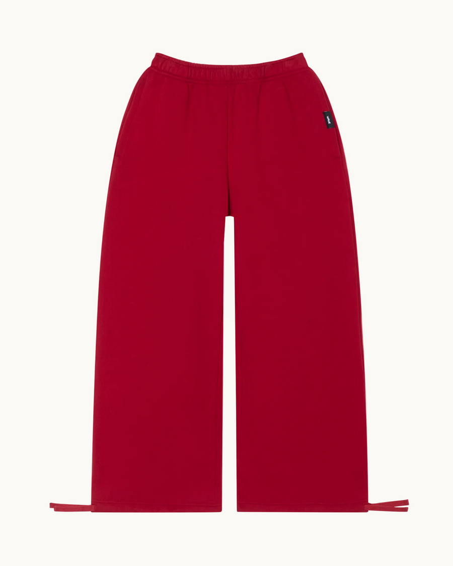 WAVE DEVIL SWEATPANTS - RED