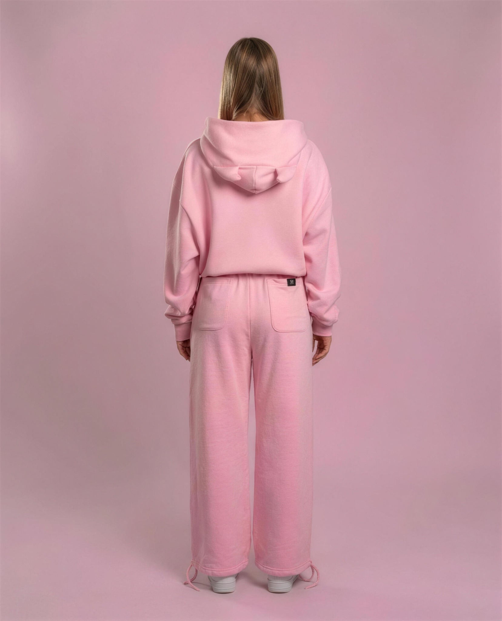 WAVE DEVIL SWEATSUITS SET - PINK