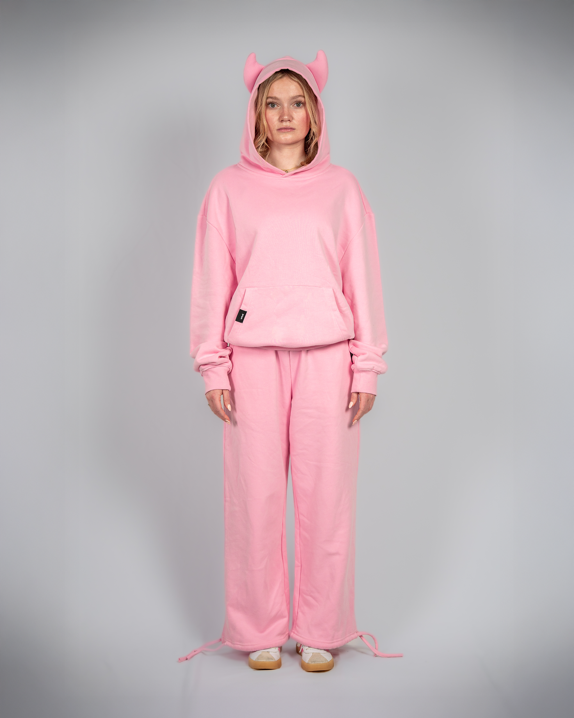 WAVE DEVIL SWEATSUITS SET - PINK