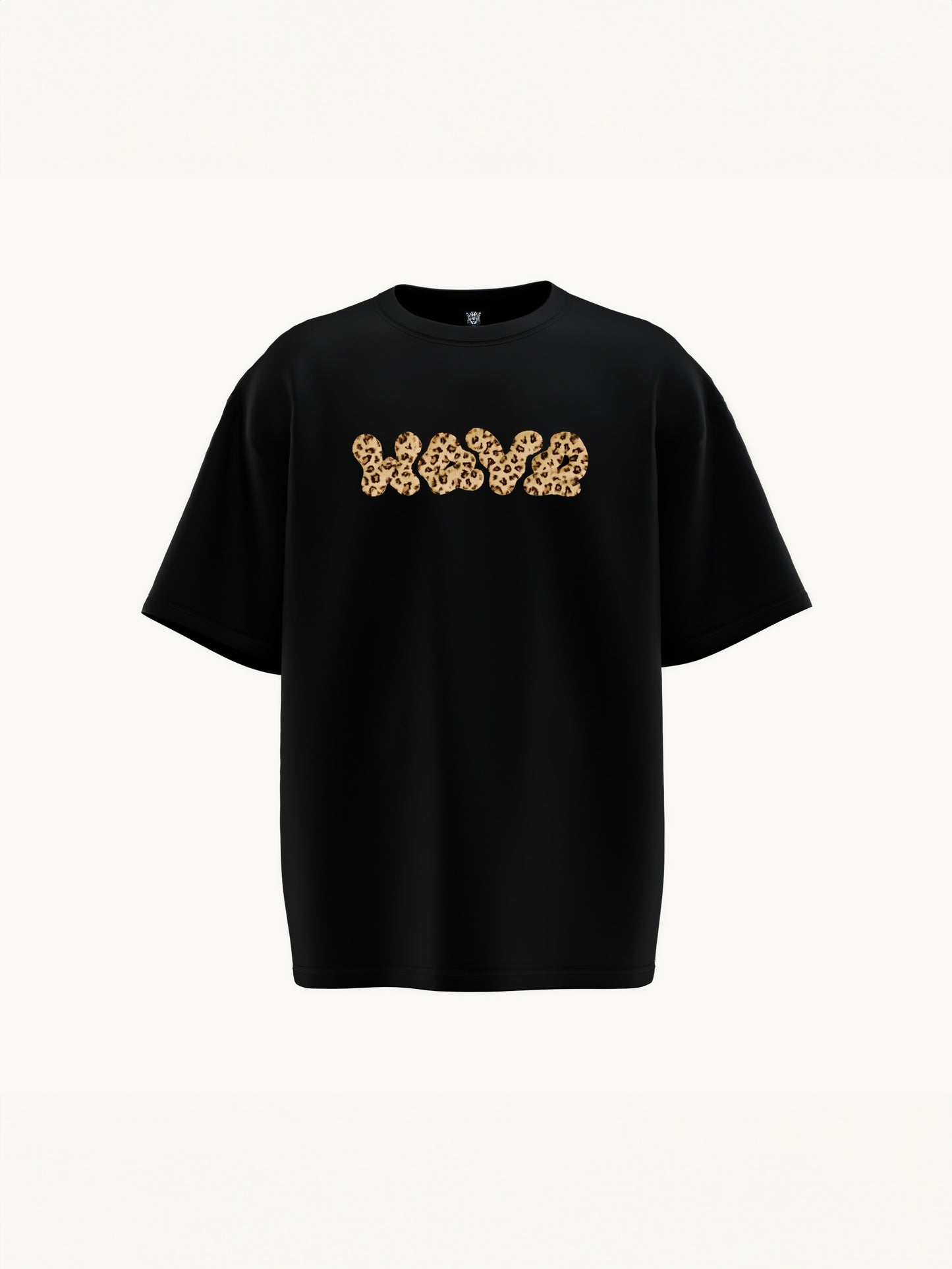 WAVE LEOPARD PELZ T-SHIRT