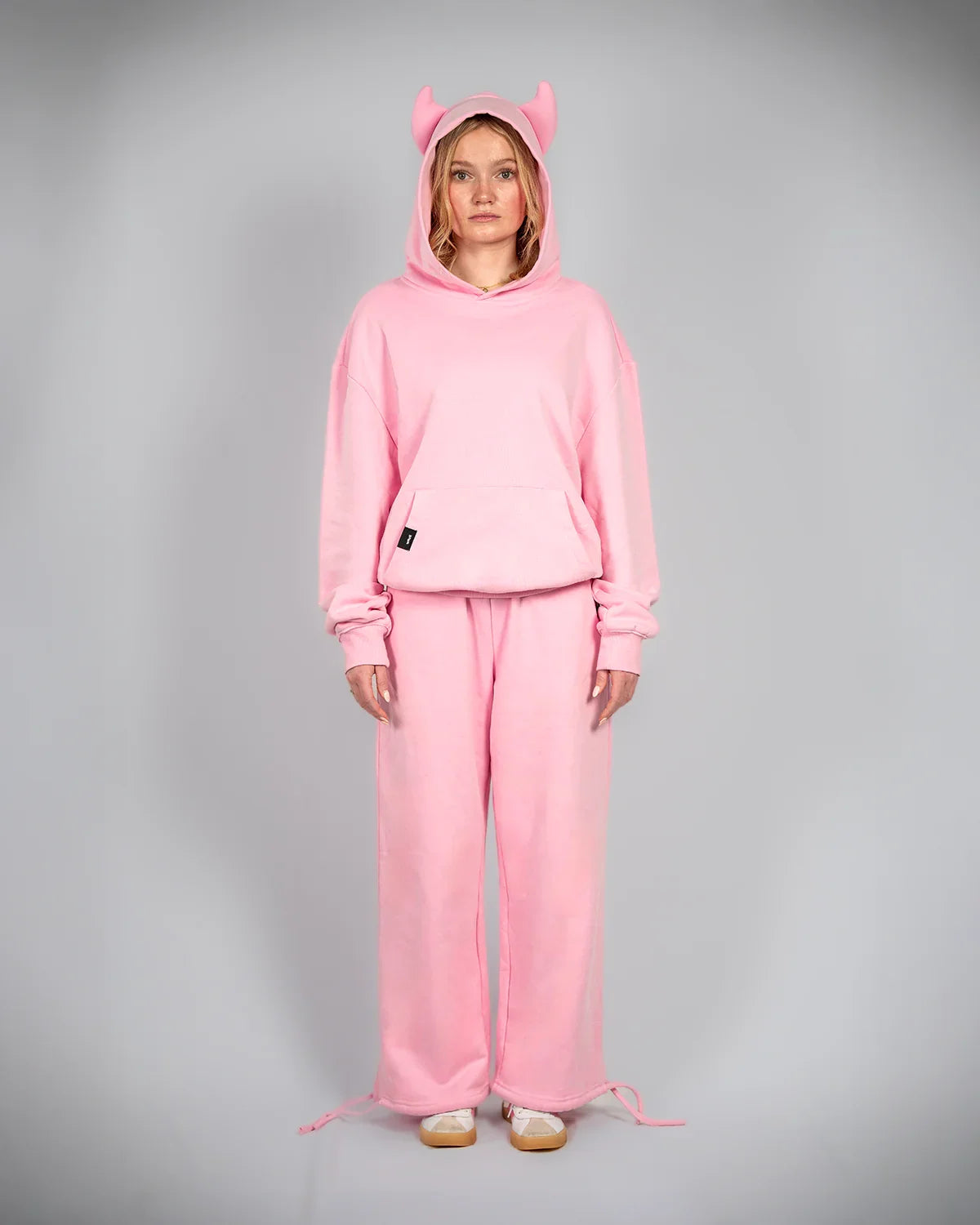 DEVIL SWEATPANTS - PINK