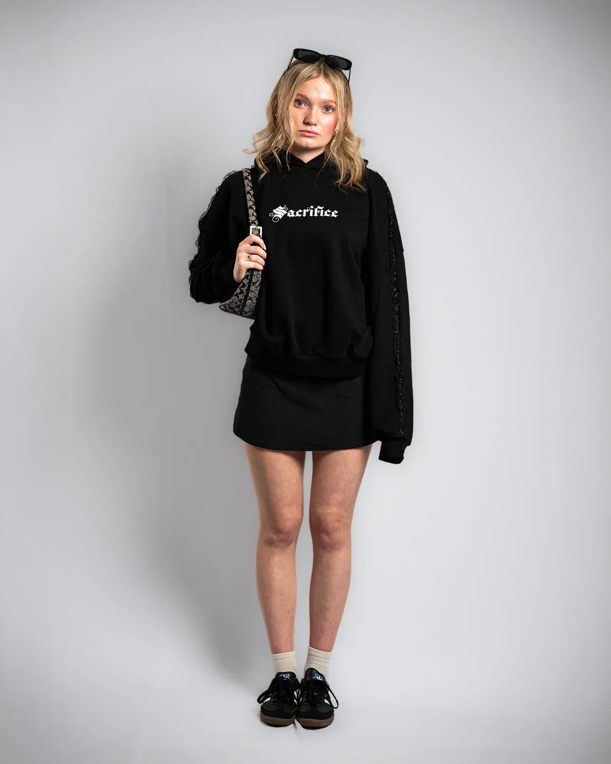 SACRIFICE HOODIE - BLACK