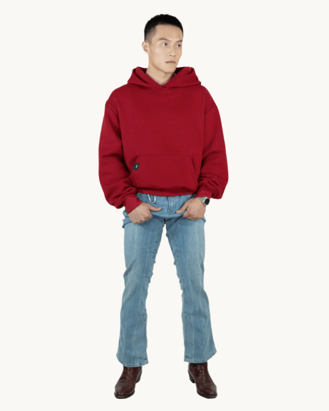 WAVE DEVIL HOODIE - RED